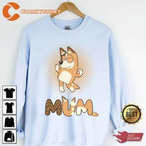 Bluey Family Chili Mum Vintage Sweatshirt