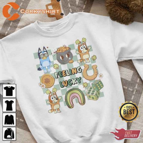 Bluey Family Holiday Adult Sweatshirt