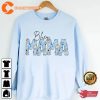 Bluey Mama Character Mum Life Funny Shirt