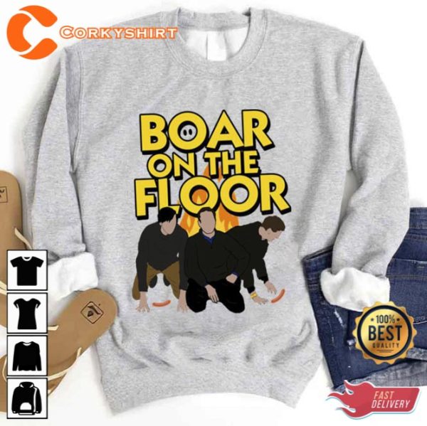 Boar On The Floor Succession TV Series Art Unisex Sweatshirt