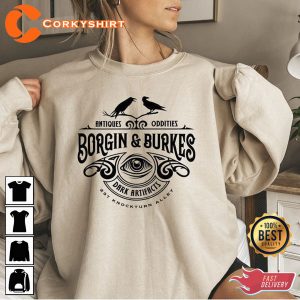 Borgin And Burkes Unusual and Ancient Wizarding Artefacts Tshirt1