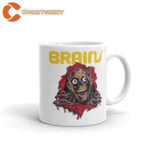 Brains Tarman Zombie Skateboarding Coffee Mug