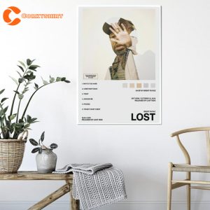 Brent Faiyaz – Lost Album Tracklist Poster