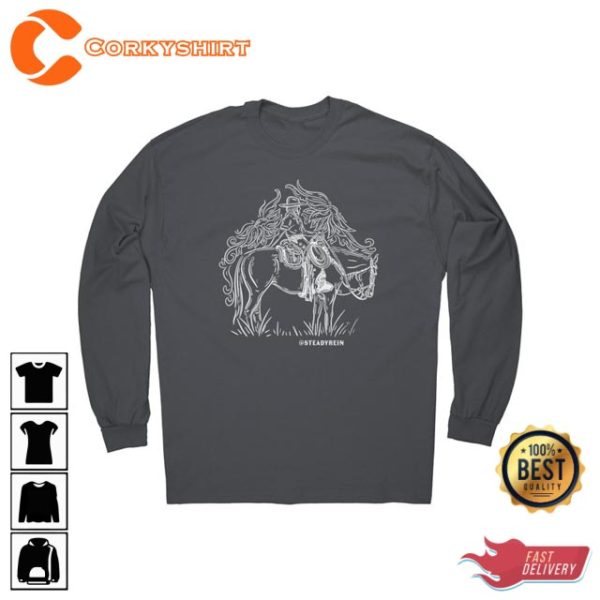 Bridle Horse Steady Rein Fan Gift Unisex Sweatshirt