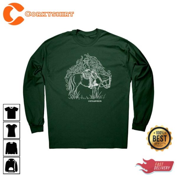 Bridle Horse Steady Rein Fan Gift Unisex Sweatshirt