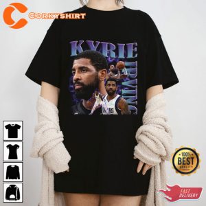 Brooklyn Nets Star Kyrie Irving Bootleg Tee T-Shirt Design (2)