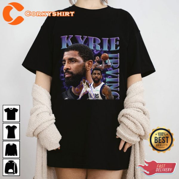 Brooklyn Nets Star Kyrie Irving Bootleg T-Shirt Design