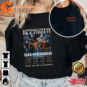 Bruce Springsteen 2023 Tour Rock Music Hip Hop Fan T-Shirt