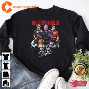 Bruce Springsteen 2023 Tour Thank You for The Memories Fan Shirt