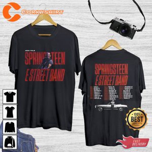 Bruce Springsteen And E Street Band Tour 2023 T-Shirt
