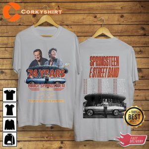 Bruce Springsteen E Street Band Rock Tour 2023 Shirt