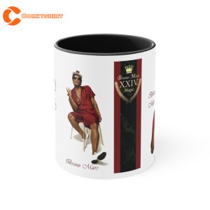 Bruno Mars Accent Coffee Mug Gift for Fan