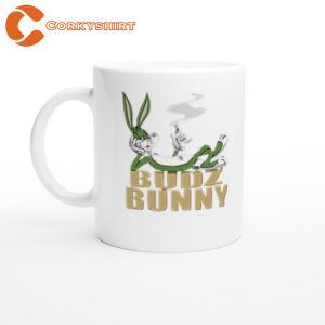 Budz Bunny Stoner Weed Marijuana Coffee Mug