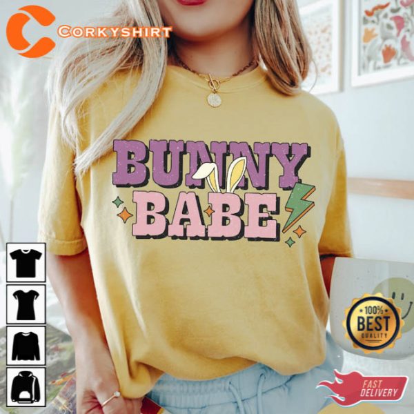 Bunny Babe Shirt for Easter Holiday
