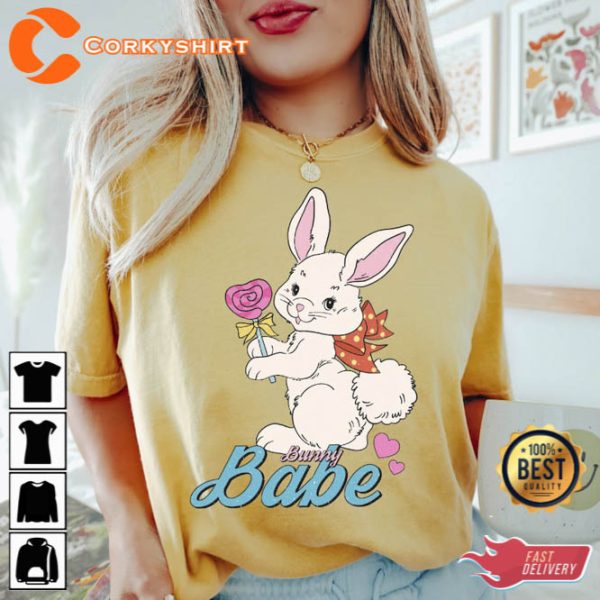 Bunny Babe Shirt for Easter Rabbit