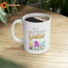 Bunny Gnome Rabbit Eggs Hunting Happy Easter Day Mug