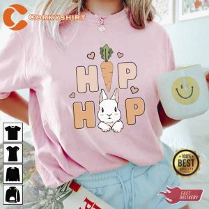 Bunny Hip Hop Teacher Easter Unisex Shirt2