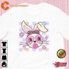 Bunny With Glasses Happy Easter Day Shirt