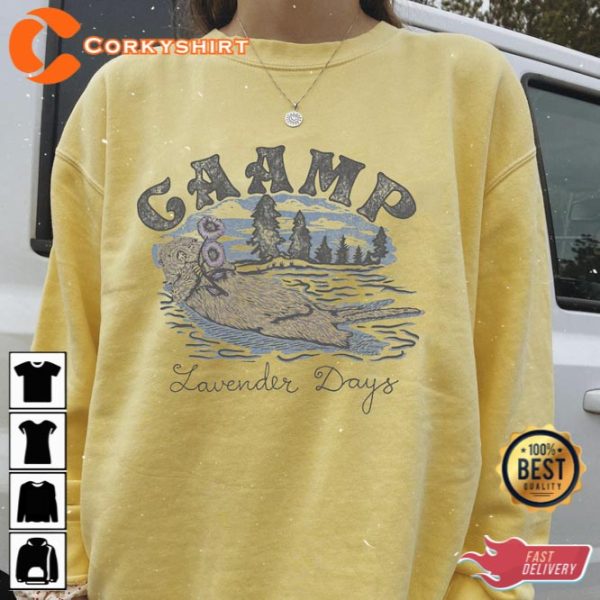 CAAMP BAND Fall Tour Shirt Lavender Days