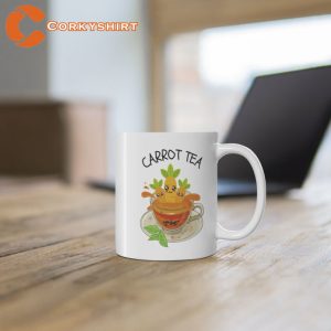 Carrot Tea Cute Ceramic Coffee Mug Printing (3)