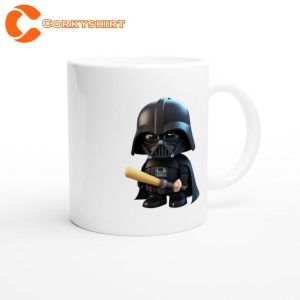 Cartoon Cute Darth Vader Ceramic Coffee Mug1