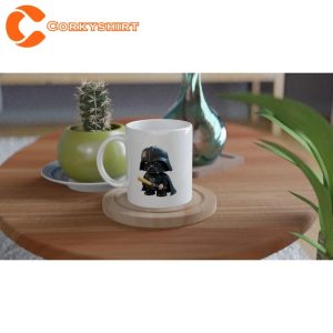 Cartoon Cute Darth Vader Ceramic Coffee Mug2