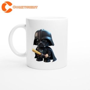Cartoon Cute Darth Vader Ceramic Coffee Mug3