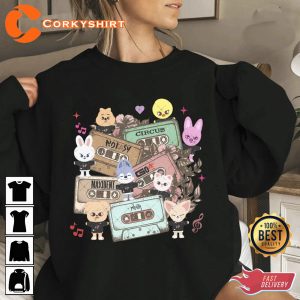 Cassette Stray Kids Skz Sweatshirt Gift for fan