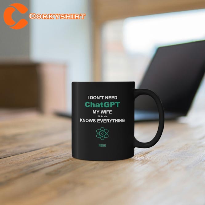 ChatGPT Artificial Intelligence Funny Coding Gift for Software Engineer Mug1