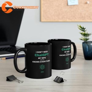 ChatGPT Artificial Intelligence Funny Coding Gift for Software Engineer Mug2