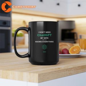 ChatGPT Artificial Intelligence Funny Coding Gift for Software Engineer Mug3