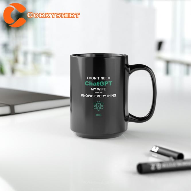 ChatGPT Artificial Intelligence Funny Coding Gift for Software Engineer Mug4