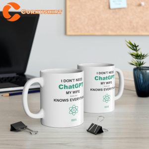 ChatGPT Artificial Intelligence Funny Coding Gift for Software Engineer Mug6