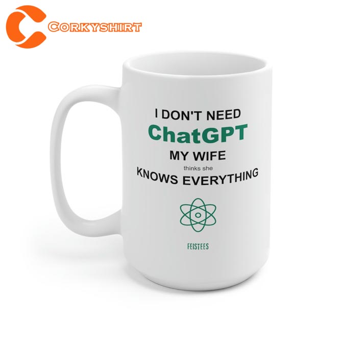 ChatGPT Artificial Intelligence Funny Coding Gift for Software Engineer Mug9