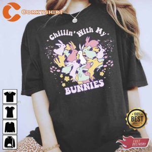 Chillin With My Bunnies Unisex Shirt04