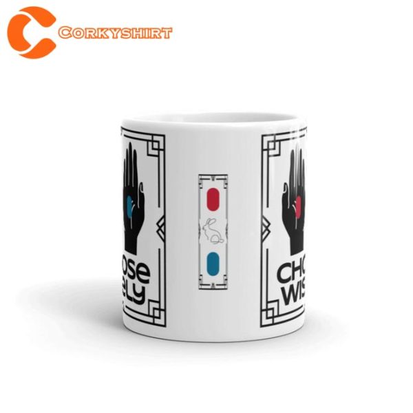 Choose Wisely The Matrix Inspired Ceramic Coffee Mug