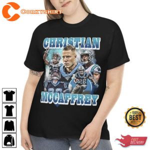 Christian McCaffrey CMC Retro Vintage Shirt 4