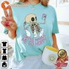 Coffee Makes Me So Hoppy Skeleton T-shirt