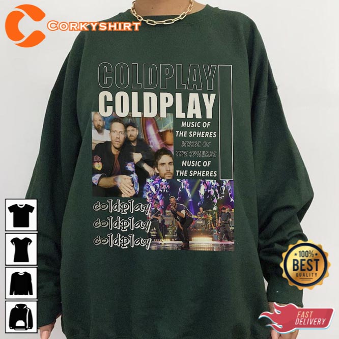 Coldplay Music Concert World Tour 2023 Sweatshirt 2