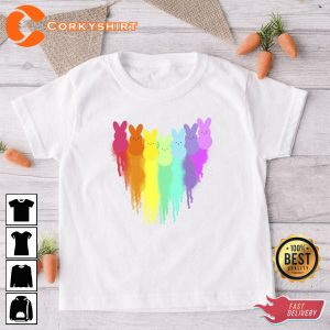 Colorful Easter Peeps Squad Shirt