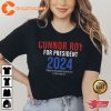 Connor Roy For President Succession Logo Unisex Tshirt