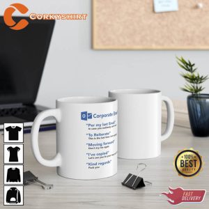 Corporate Email Lingo Coffee Mug4