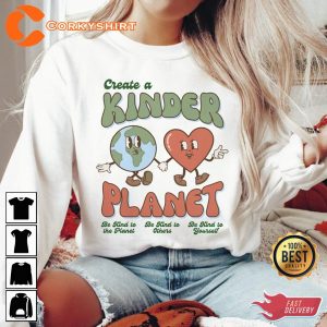 Create a Kinder Planet Earth Day Sweatshirt