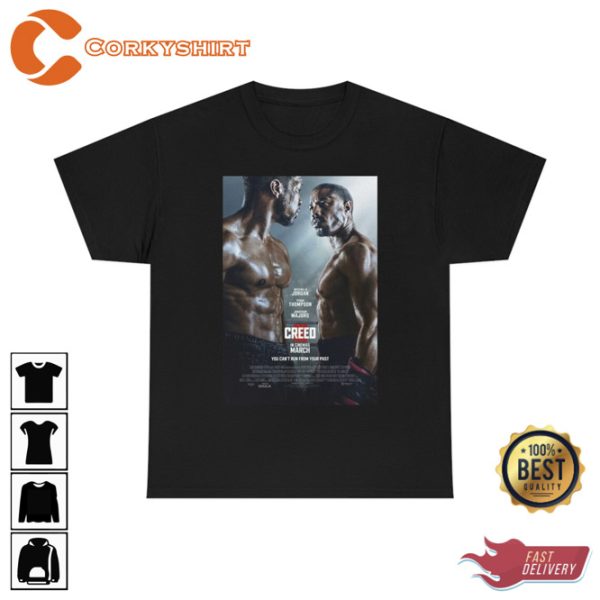 Creed 3 Movie Poster Vintage T-Shirt