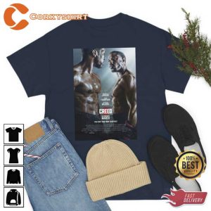 Creed 3 Movie Poster Vintage T-Shirt4