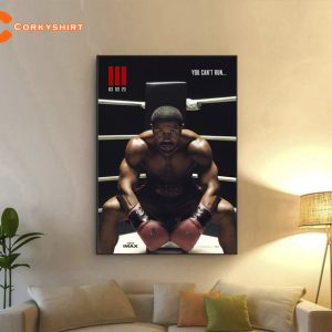 Jonathan Majors Michael B Jordan Creed 3 Poster Gift For Fan