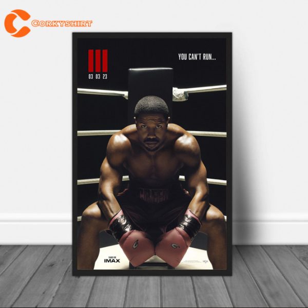 Jonathan Majors Michael B Jordan Creed 3 Poster Gift For Fan