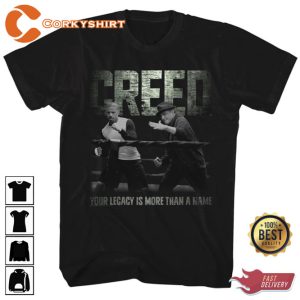 Creed Your Legacy is More Than a Name Black Shirts