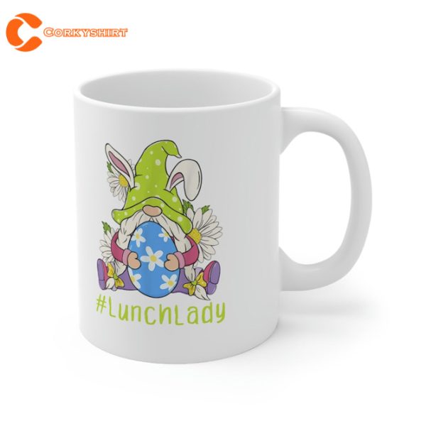 Cute Gnome Easter Day Bunny Egg Spring Mug