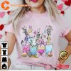 Cute Gothic Easter Boba Skeleton T-Shirt